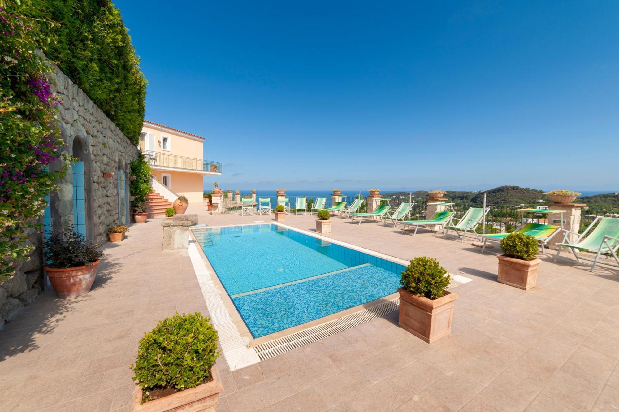 Poggio Del Sole Hotell Forio di Ischia Exteriör bild